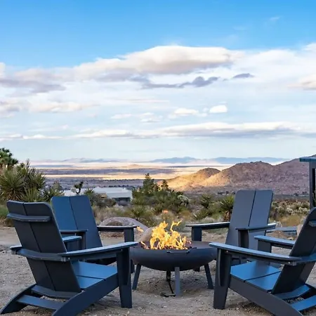 Joshua Tree L Sunset Heights L Pool-Spa Above Park Exterior foto